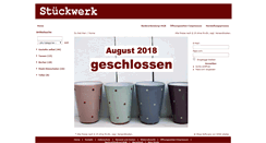 Desktop Screenshot of mein-stueckwerk.de